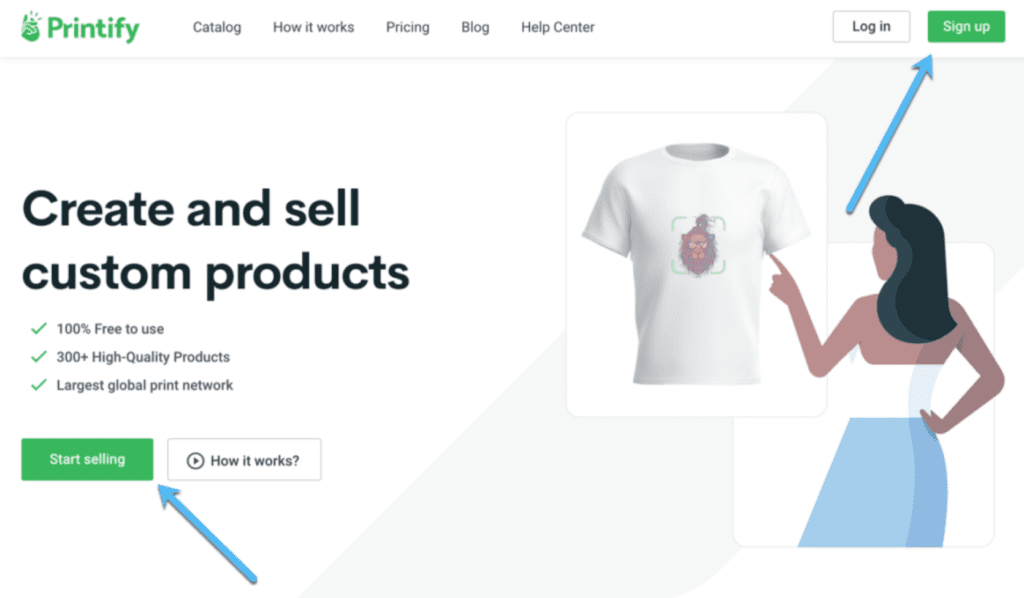 Printify Interface