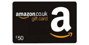 Amazon Gift card 50 pounds
